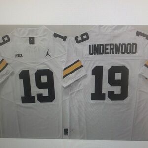 Bryce Underwood White Stitched Vapor Jersey